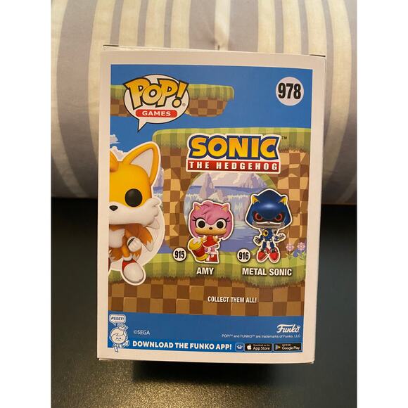 Funko Pop Games:  Sonic The Hedgehog - Tails - Picture 3 of 6